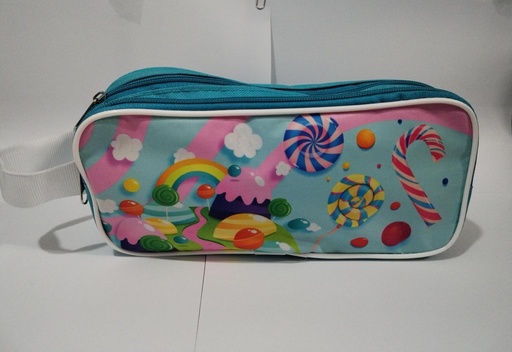 [4830-7] PORTALAPIZ RECTANGULAR NIÑA 2 ZIPPER