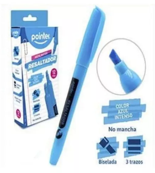[HL-1002-BU] RESALTADOR POINTER CELESTE FX60